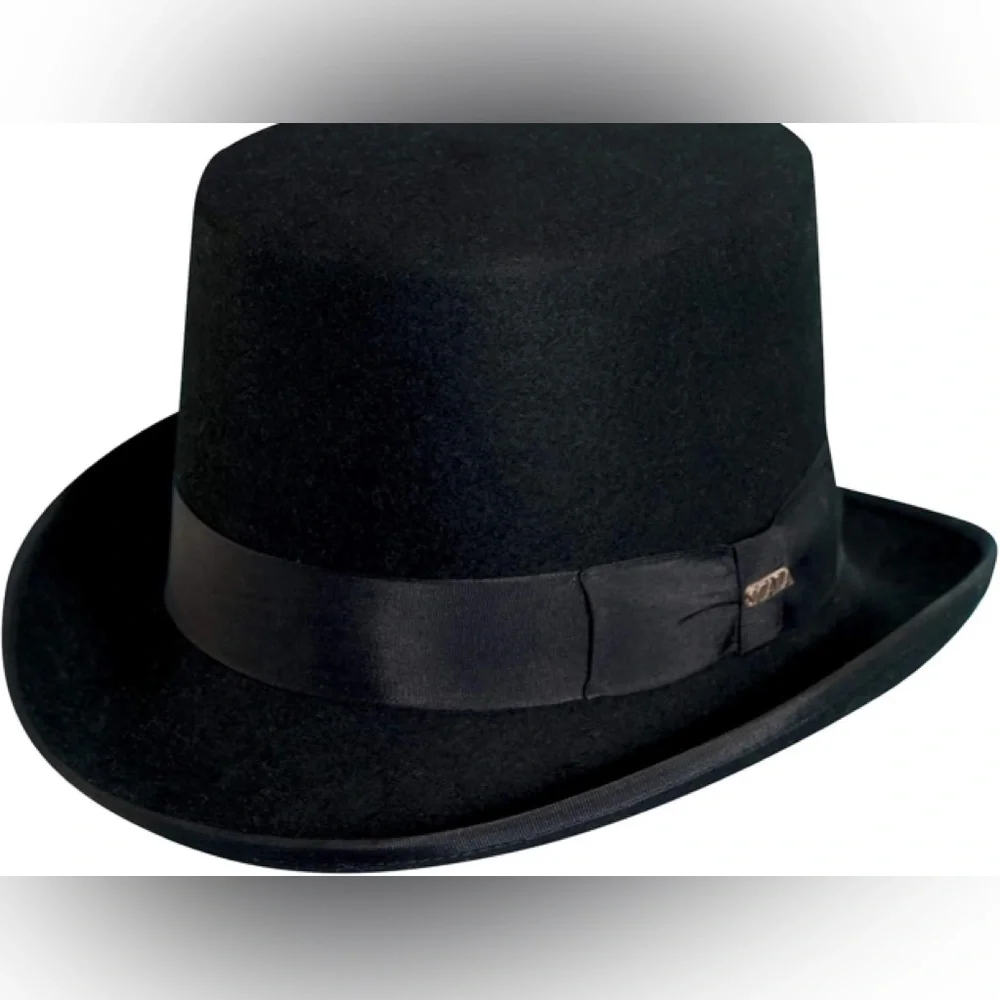 Scala Men's Wool Felt Topper Hat. Size M. New with tag.